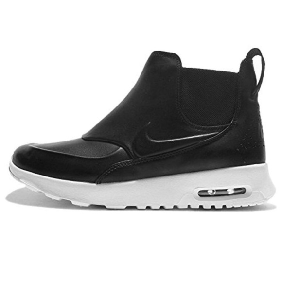 Nike Air Max Black Thea Mid Shoe - Picture 4 of 15